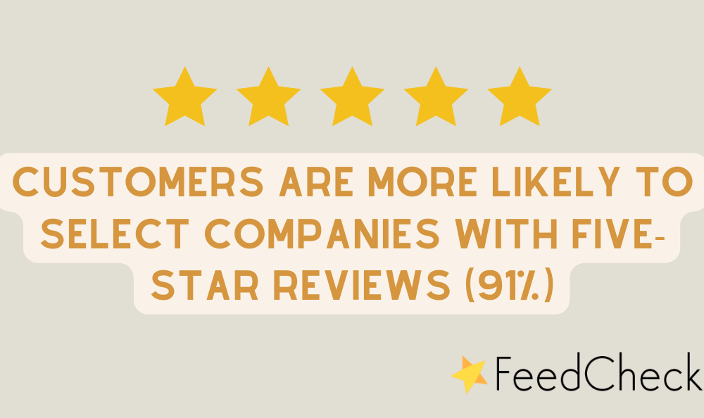 five star customer reviews