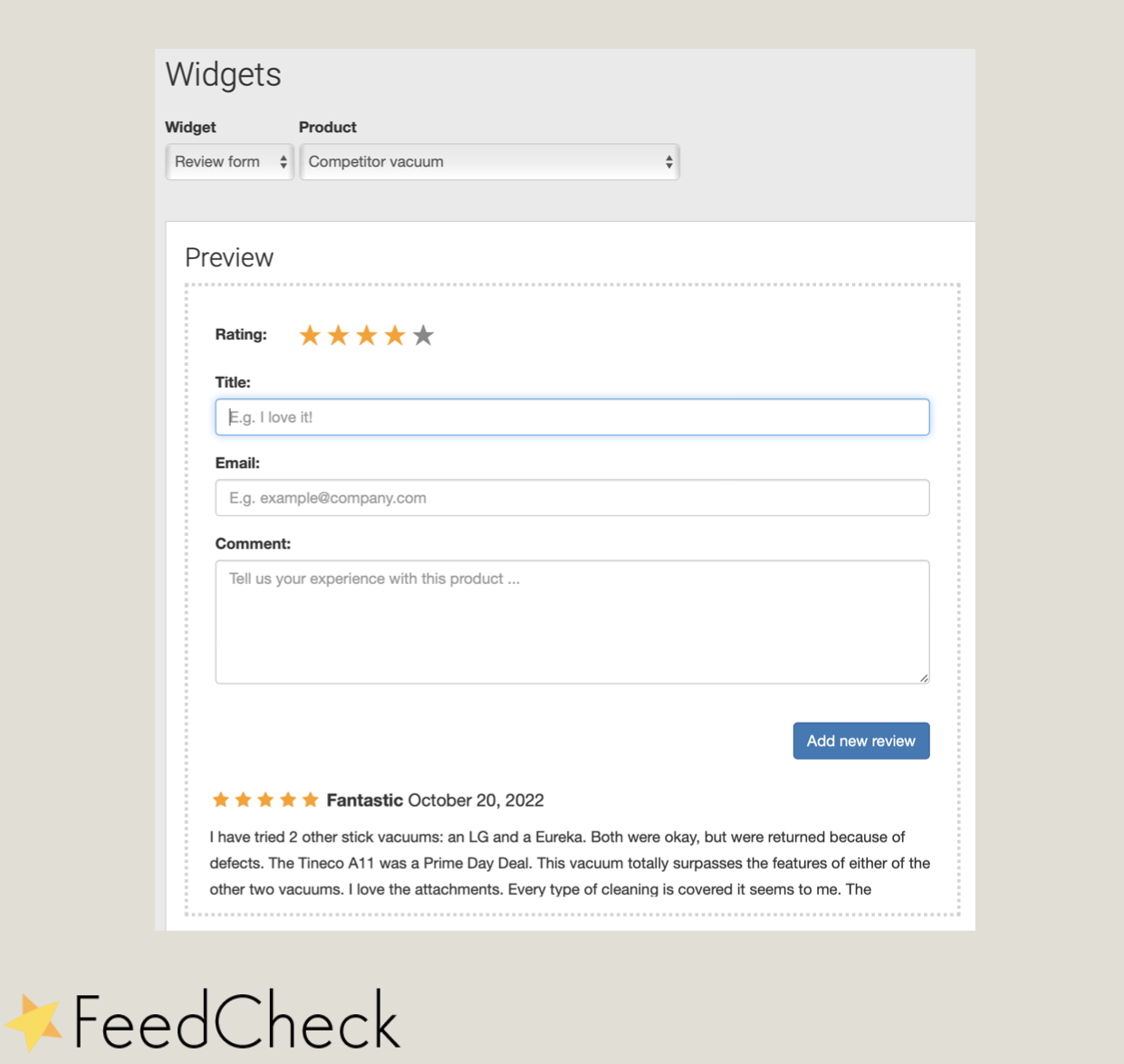 FeedCheck updates: Amazon ratings, Jira integration & more