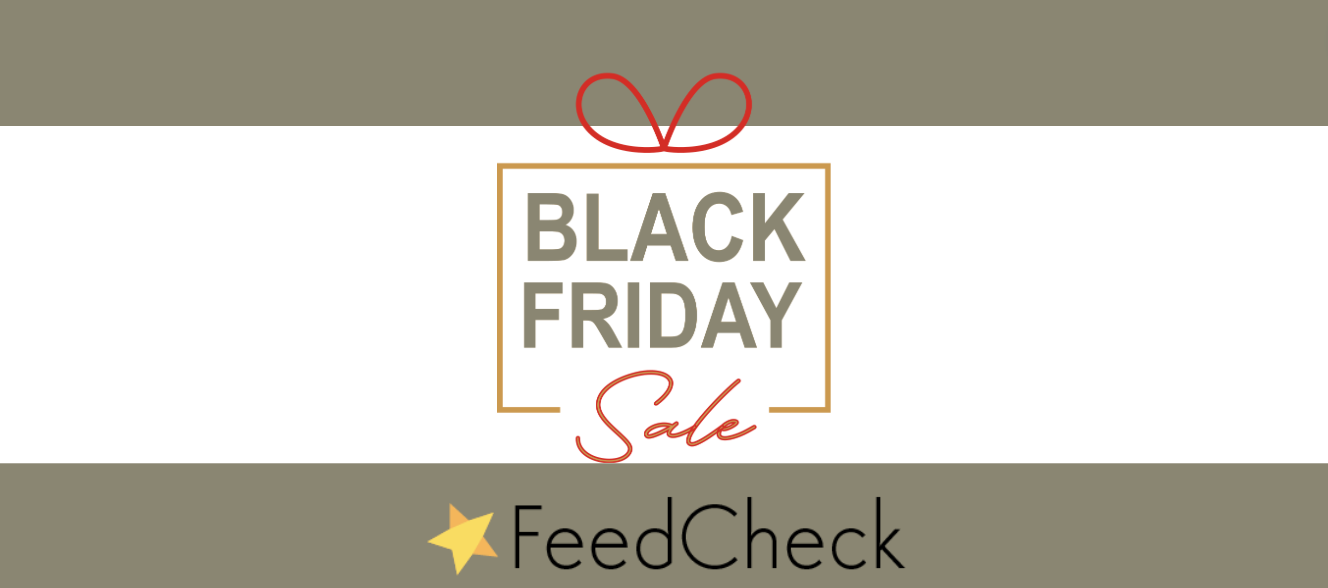 FeedCheck’s first annual sale – Get up to 40%