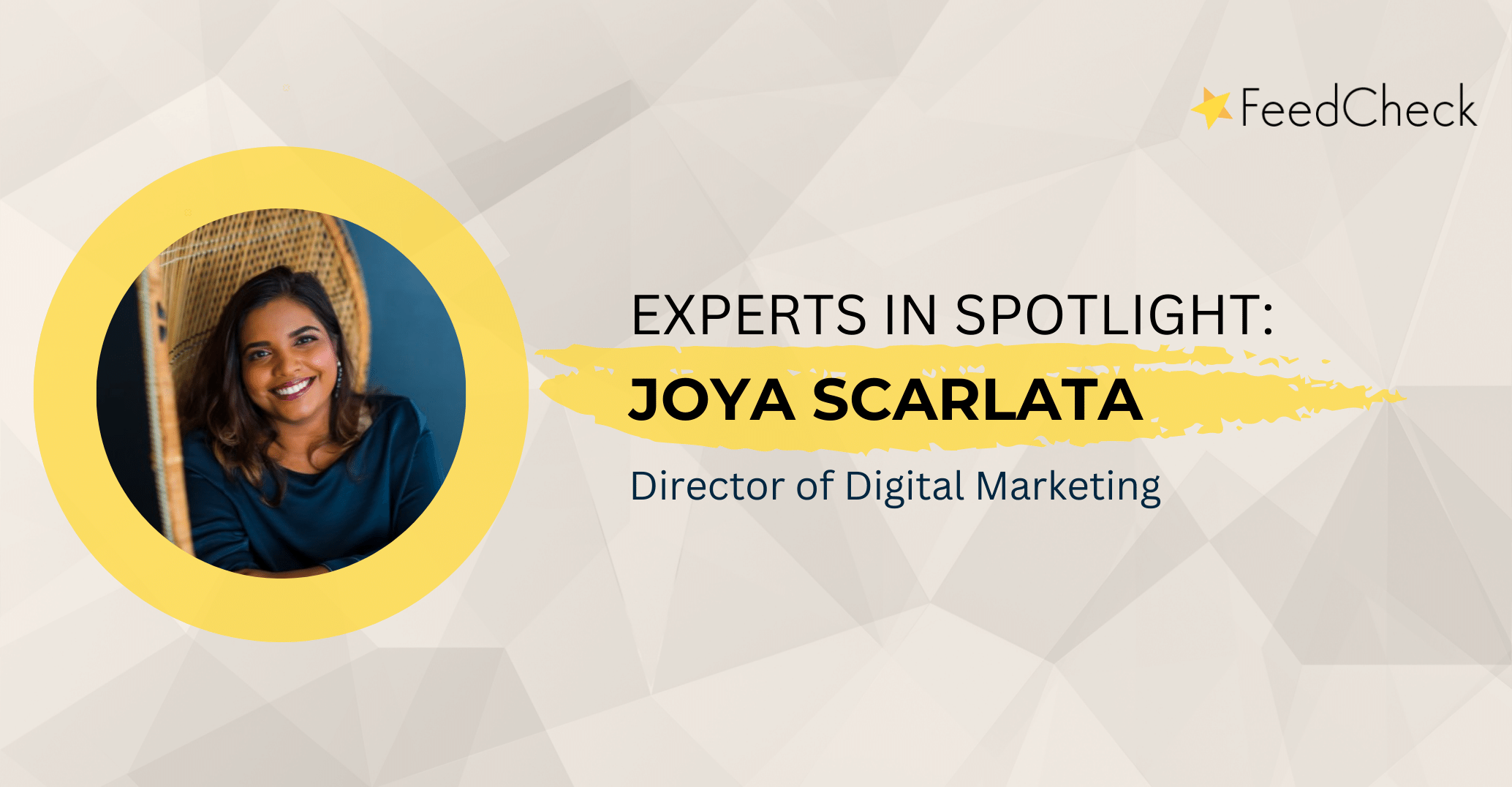 Experts in spotlight: Joya Scarlata