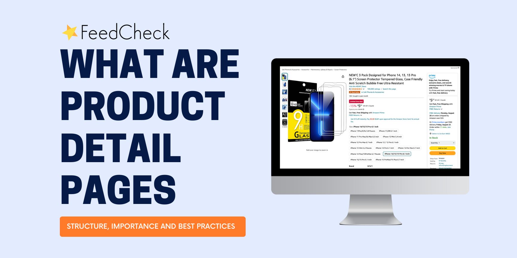 What are product detail pages: best practices