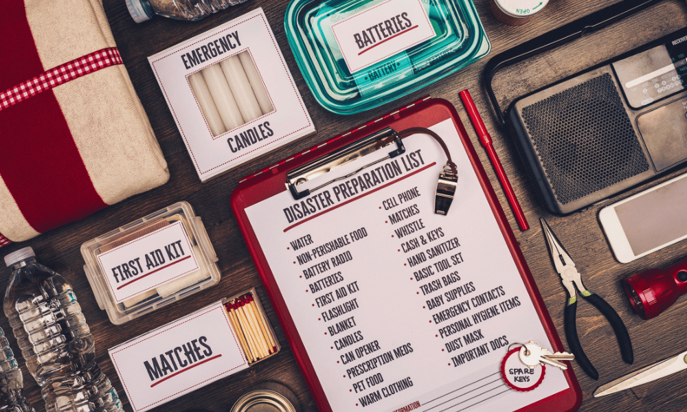 disaster preparation list